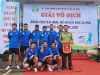 Công đoàn bộ phận Hạt Kiểm lâm huyện Đắk Glong tham gia giải vô địch bóng chuyền nam, nữ huyện Đắk Glong